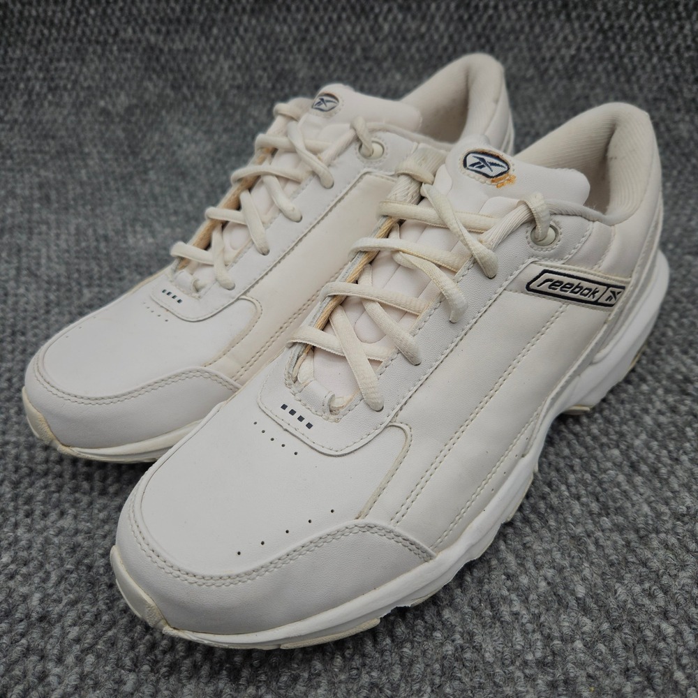 Reebok Hexalite (Men's 8.5) White Walking Sneakers Athletic Comfort Shoes VTG